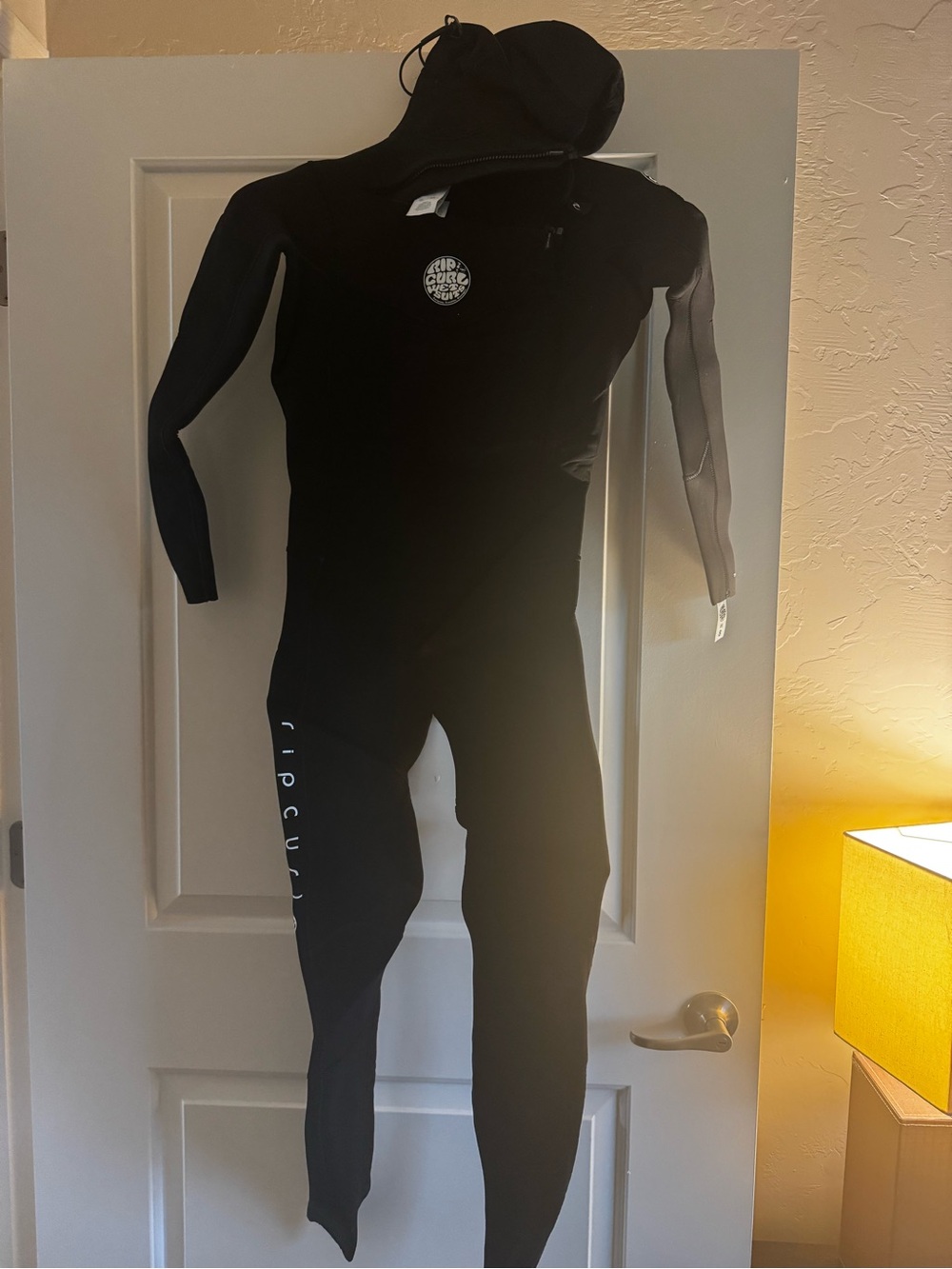 Rip Curl Black Full-Body Wetsuit with Hood
